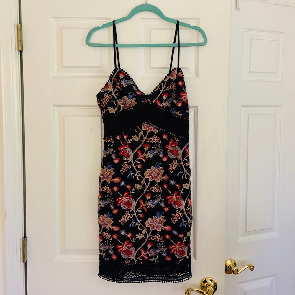 Aqua Lace Dress
